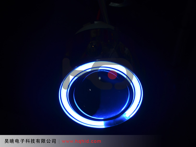 HID Bi-xenon projector lens light with Angel eyes & Devil eyes