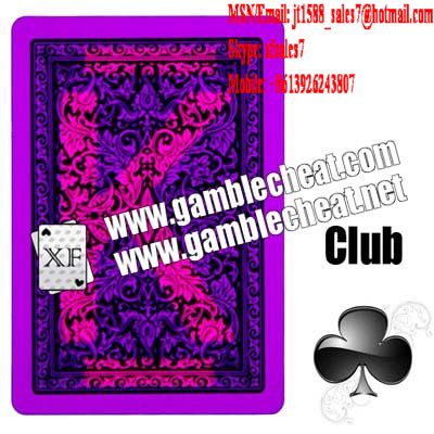 XF Фурнье 2818 Пластиковые игральные карты UV отмечены карты | покер обман| Пульт дистанционного управления кубики | Контактные линзы | покер анализатор | светящийся карты | отмеченные карты | Micro Н