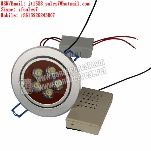 XF brand new LED lights lamp camera with long distance for barcode marked cards and backside marking cards playing poker