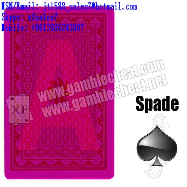 XF Red Royal Plastic Poker Playing Cards