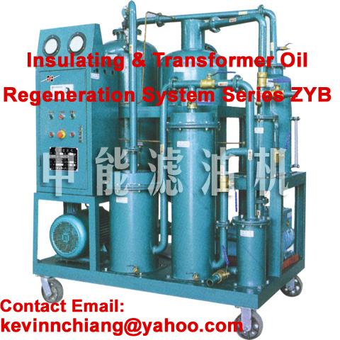 Sell Highly Effective Vacuum Oil Purifier/ Oil Regeneration System/ Oil Filter