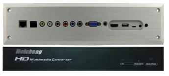 HD-521P 高画质多媒体转换器(铝质面板)