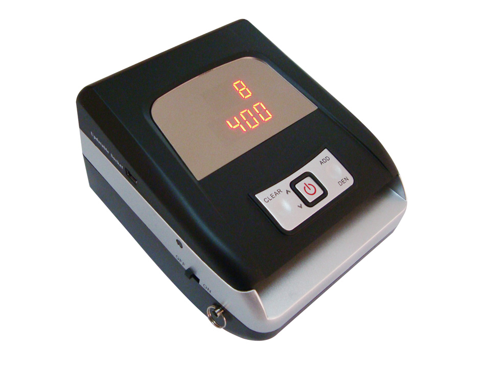 DB10 Full-Auto and accuracy of Banknote Detector,Tell you automatically about false banknotes.ECB test approval.