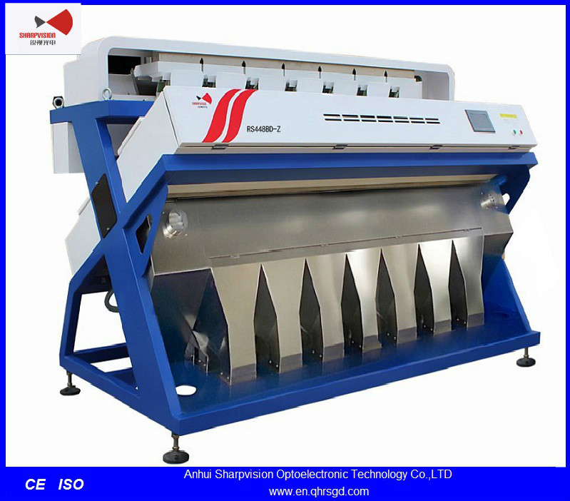 Hot Selling Optical CCD Camera walnuts Color Sorter Machine with Selecting and impurifing System RS448B-Z