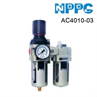 SMC type air treatment unit.FRL'S.Model:AC4010-03.3/8.Free-shipping