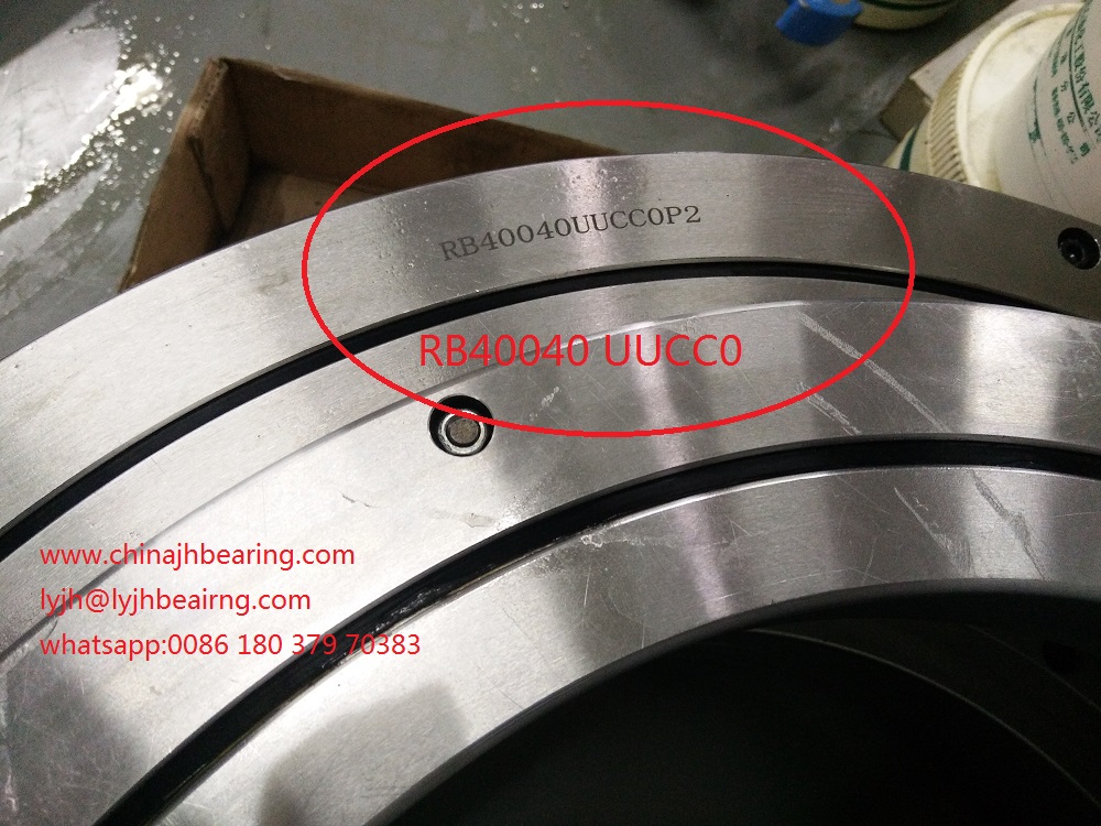 RB40040 Crossed roller bearing used for Robot rotating parts  510x400x40 mm in stocks