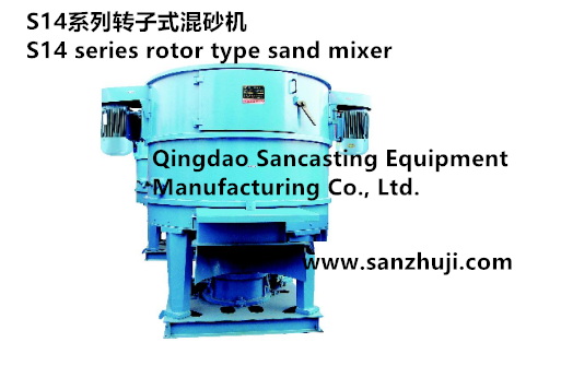 S14 series rotor type sand mixer