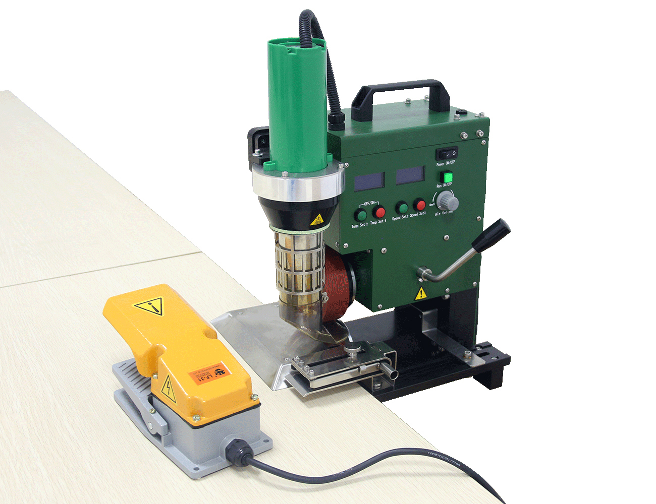 SWT-PAU Top table mounted welding machine for thermofusible tarps
