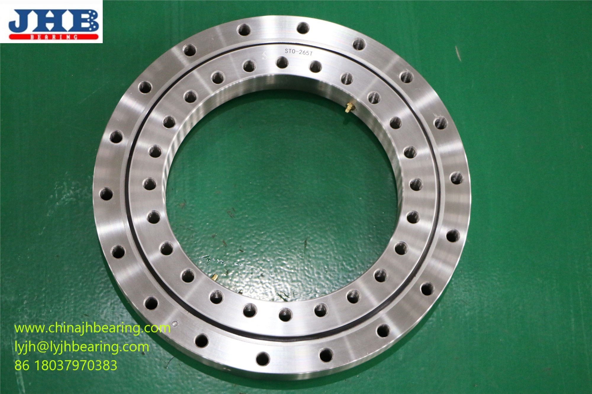 slewing ring ball bearing RKS.23 0841 size 948X734X56mm no teeth for stackers  equipment