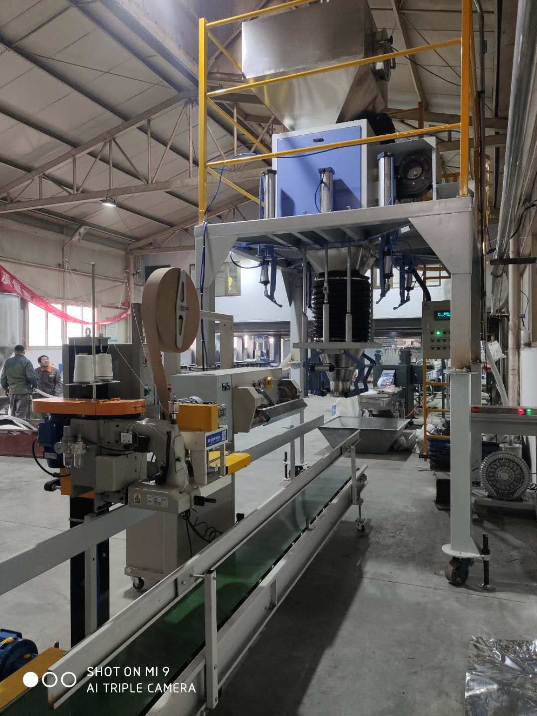 Tobacco Fertilizer bagging machine Automated Bagging Line Fully Automatic Packing Palletizing Line, Fully Automatic Packing Line, Fully Automatic Bagging Line, Fully Automatic filling and packaging li