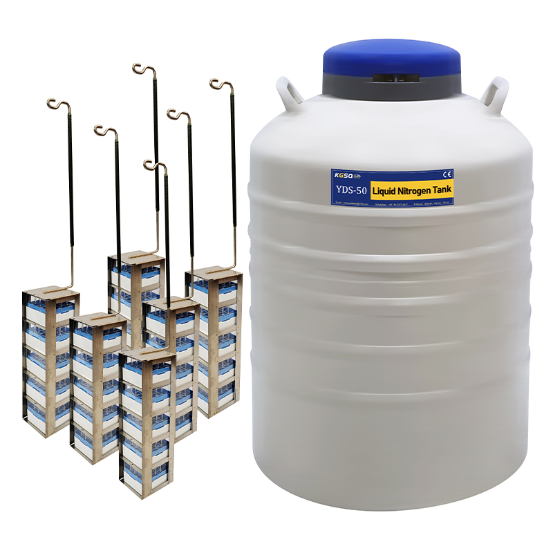 dewar flask liquid nitrogen container for laboratory 50L
