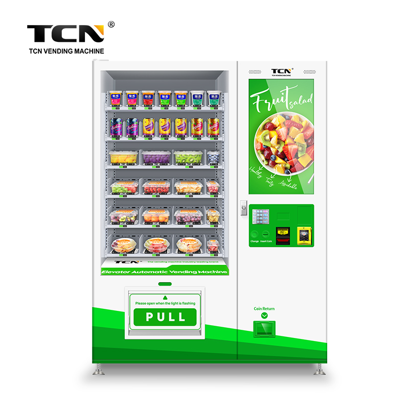 TCN Automatic Elevator Vending Machine For Fresh Food And Vegetable Vending Machine   00:00 00:42  View larger image Add to Compare  Share TCN Automatic Elevator Vending Machine For Fresh Food And Veg
