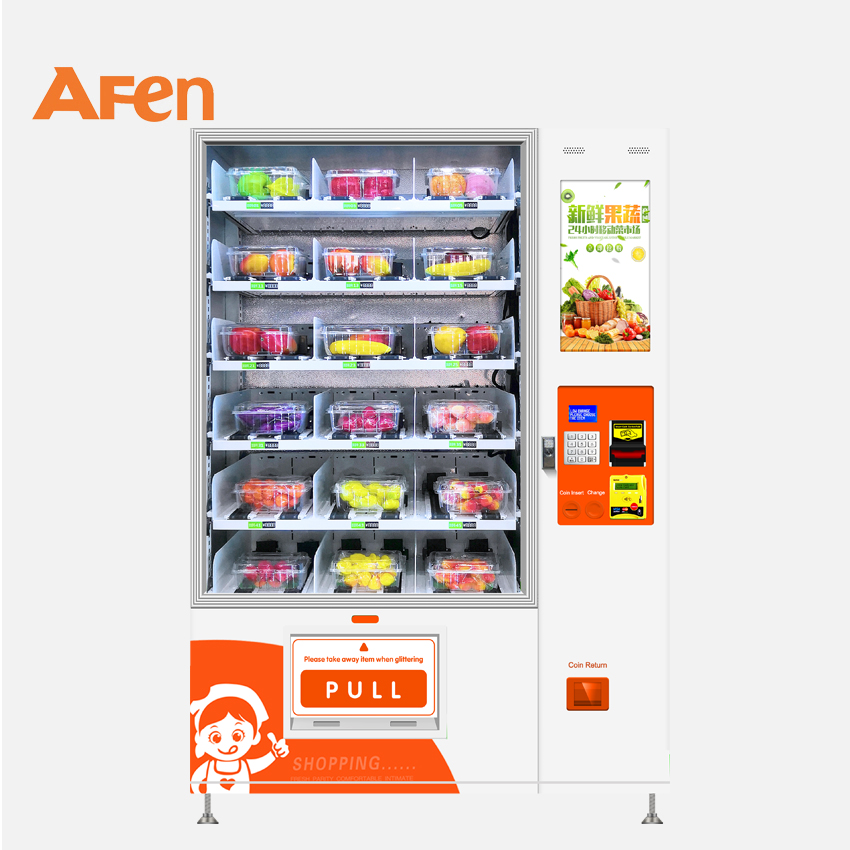 Торговый автомат для холодных напитков AFEN AF-D900-54C Комбо-автомат с ленточным конвейером