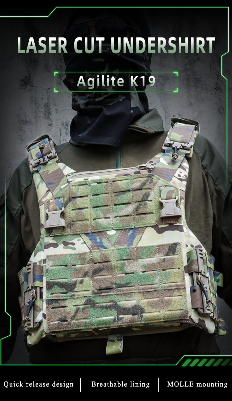 Custom Tactical mil camouflage vest