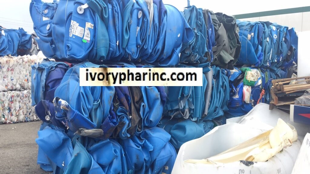 Recyclable HDPE (high-density-polyethylene) Drum Scrap Product For Sale