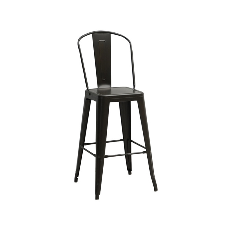 Colored Iron High Stool Bar Chair DB-M02