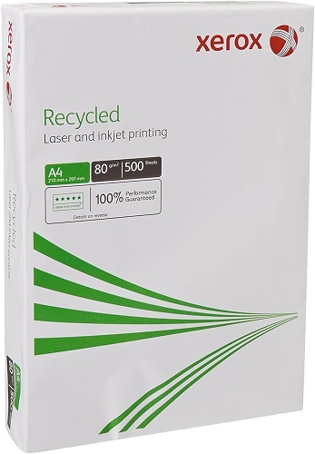 Xerox recycled A4 80 gsm multipurpose copy paper