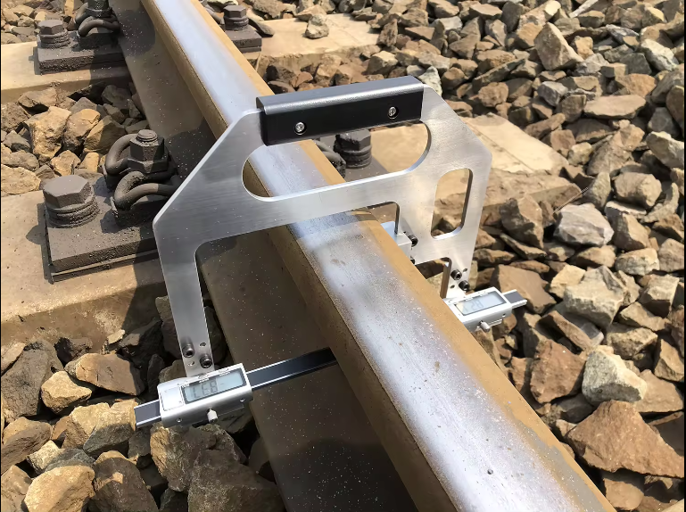 Digital Rail Wed Wear Offset Measuring gauge
