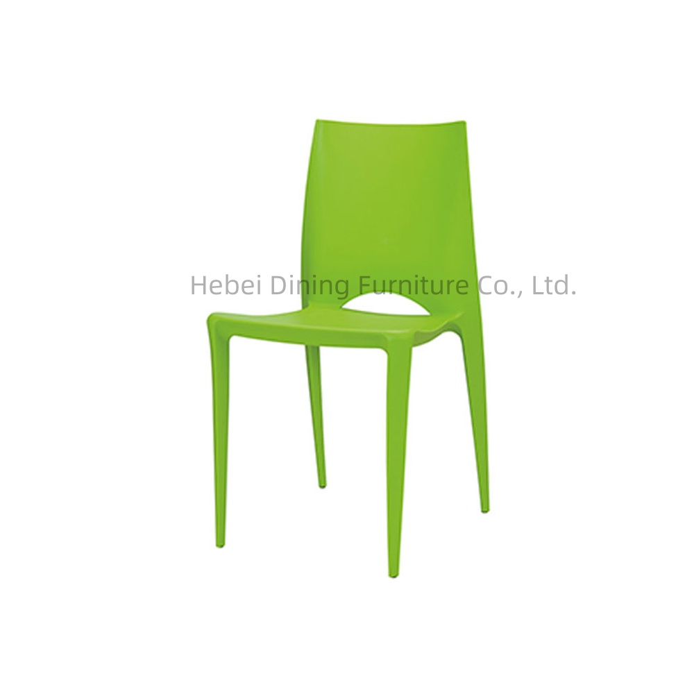 Multi-Colored Plastic Backrest Dining Chair DC-N23