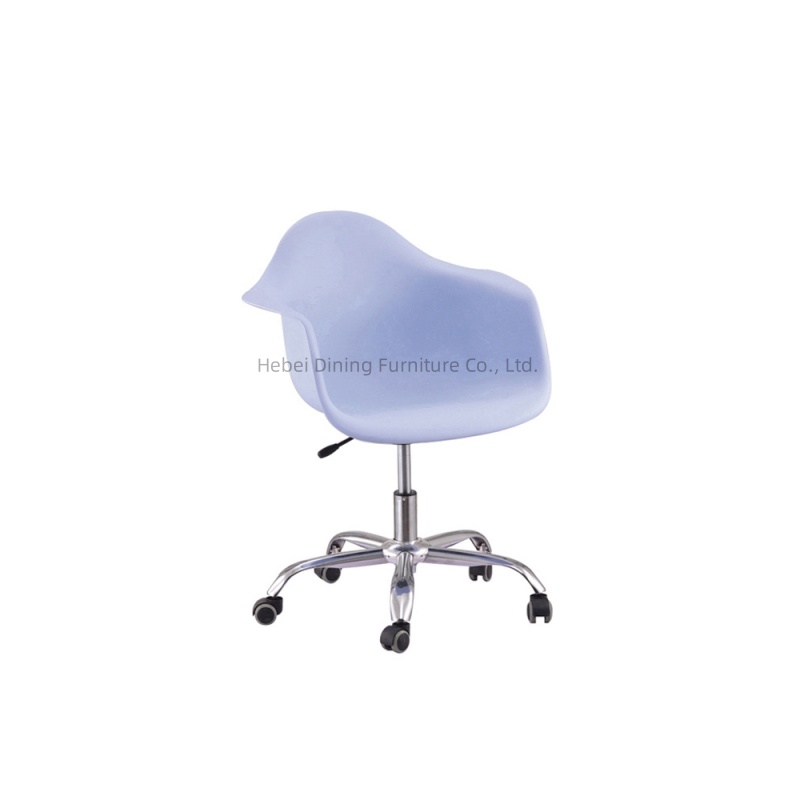 Colored Plastic Adjustable Office Chair DC-P02F