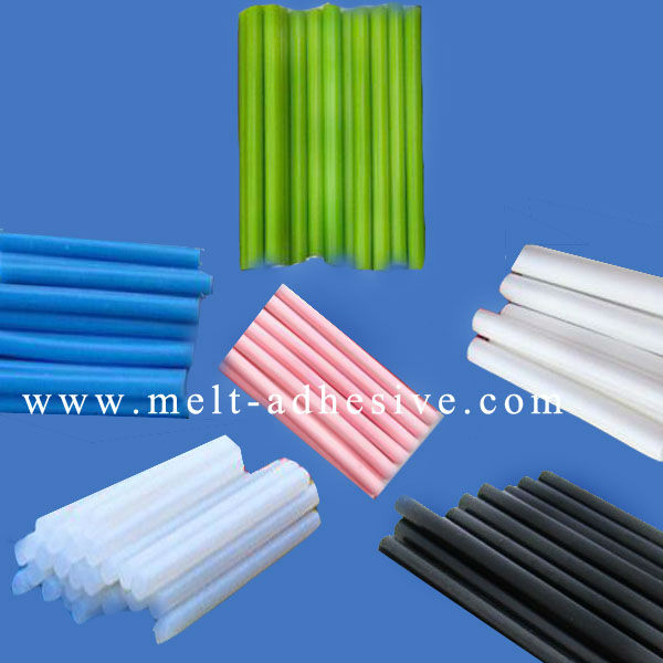 Colorful Hot Melt Glue Sticks/White,Black,Blue 