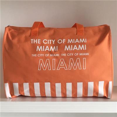 Miami Printed 600D Polyester Traveller Bag