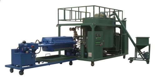HY series waste engine oil recycling purifier machine