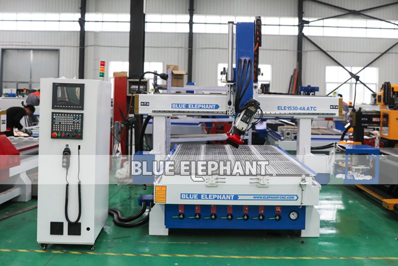 New Type 1530 ATC 4 Axis CNC Router with Carousel Tool Changer Magazine