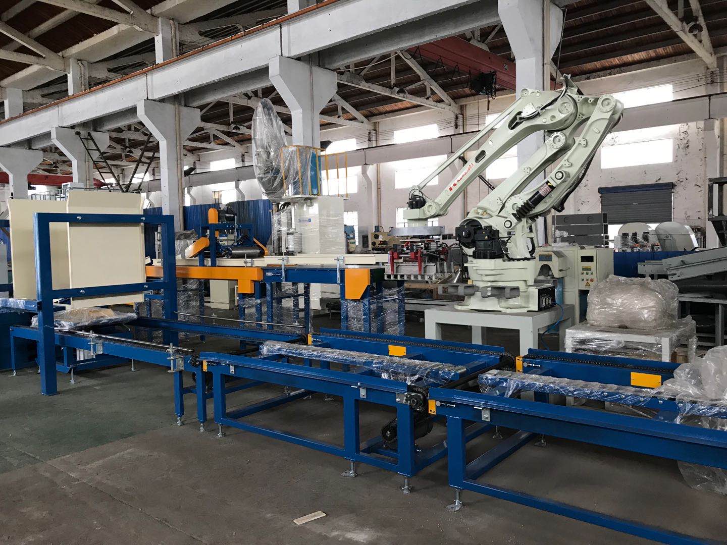 Automatic Bagging Palletizing Line