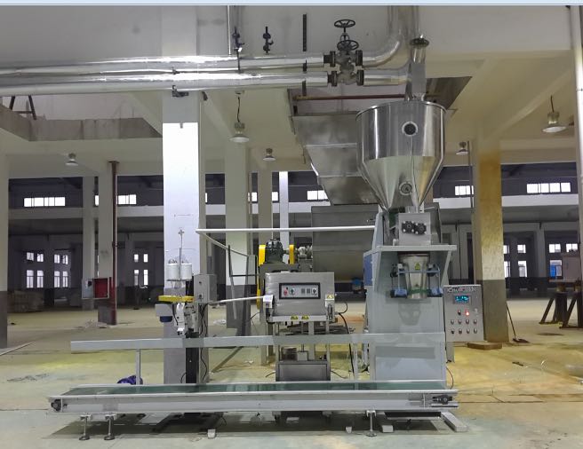 Containerised bagging machine for pet food Containerised bagging system Mobile Bagging Unit Wuxi HY Machinery Co., Ltd. 