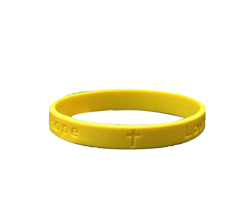 Order Personalized Red Silicone Rubber Bracelets with Words Wholesale