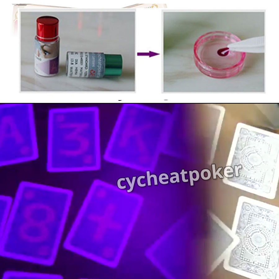 Invisible Ink Marked Card Perspective Contact Lenses Poker