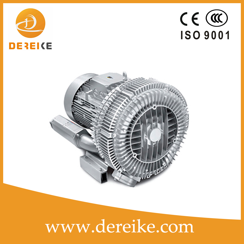 Dereike 1.1kW Ring Blower  Air Pump Regenerative Blower for CNC Routor and CNC Processing Machine