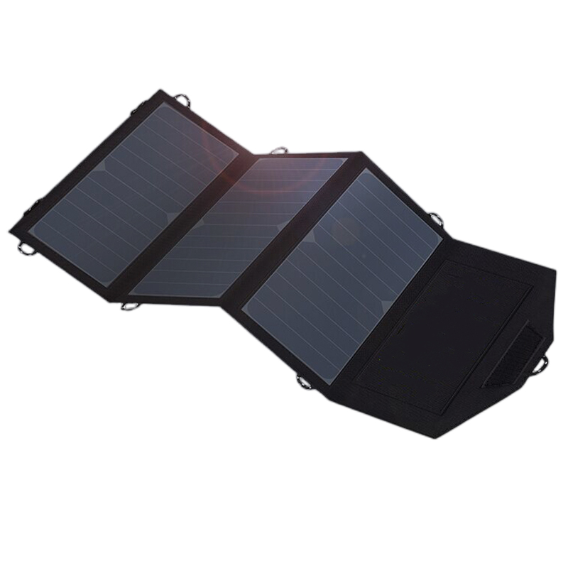 27 watt folding portable solar charger pack bag for mobile phone tablet camera