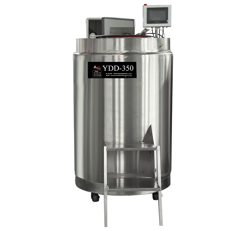 Stainless steel stem cell sample bank equipment 350 liter cryo storage tank