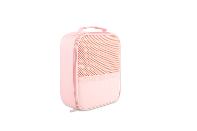 Women's Small Size Square Lunch Bag Color Pink Gox Bag