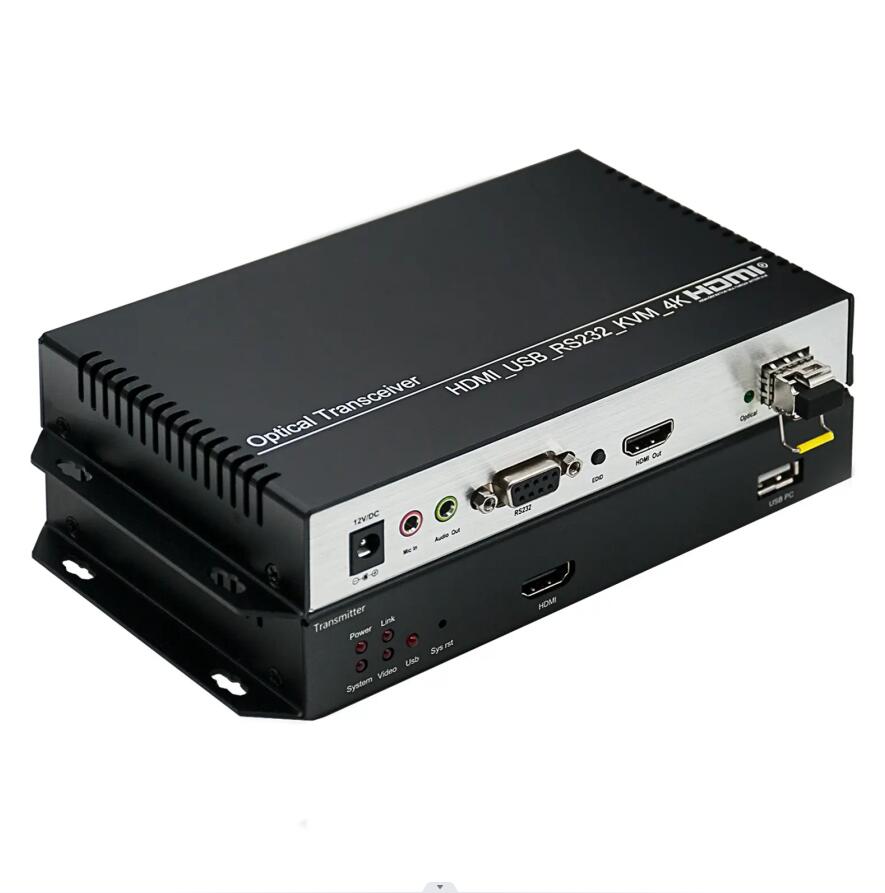 Orivision 4K@30 HDMI KVM Fiber Extender