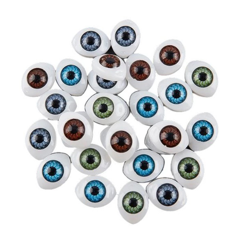Acrylic Oval doll eyes