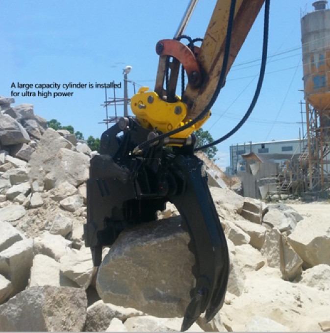 High Durable Q345B Steel Excavator Buckets  Digger Hydraulic Thumb