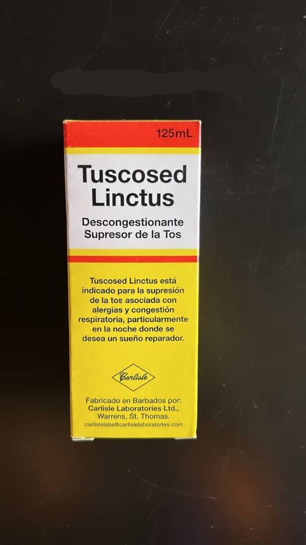Tuscosed Codeine Linctus Syrup