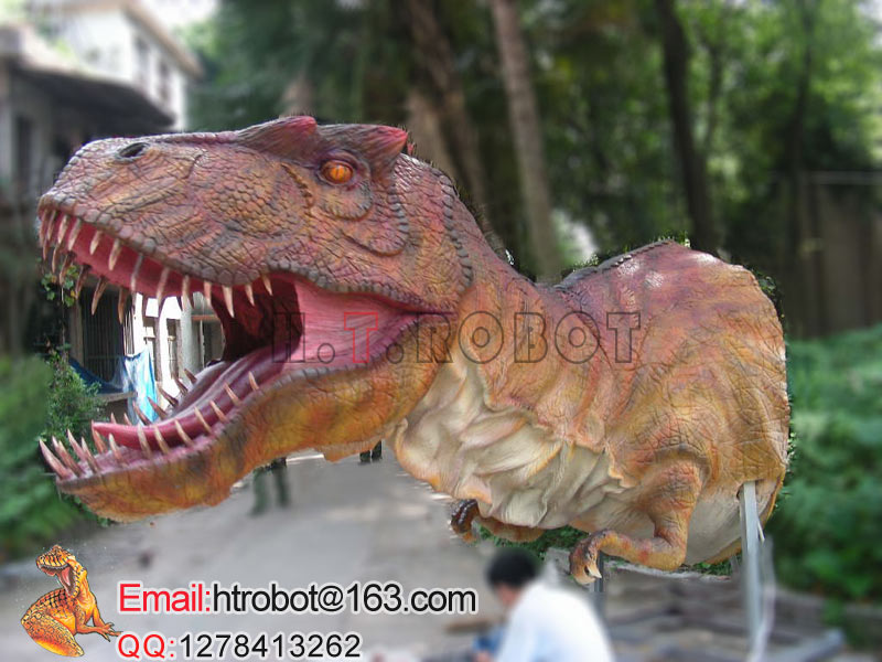 площадка аниматронных динозавров для детей