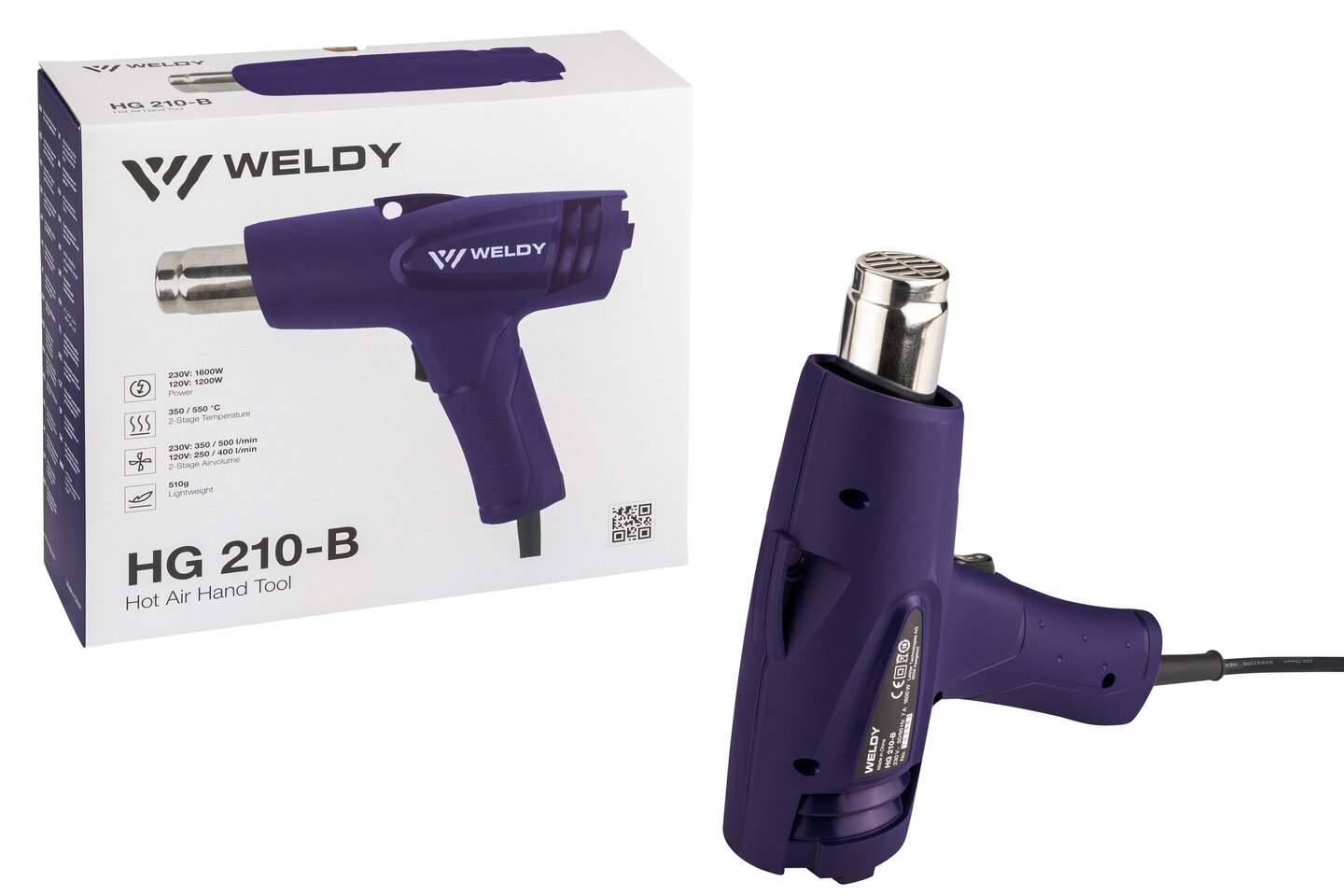 Weldy Hot Air Gun HG 210-B 1600W