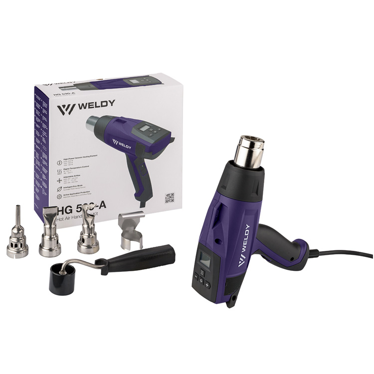 Weldy HG 530-A 100V/1300W JP Plug Universal Kit Hot Air Gun