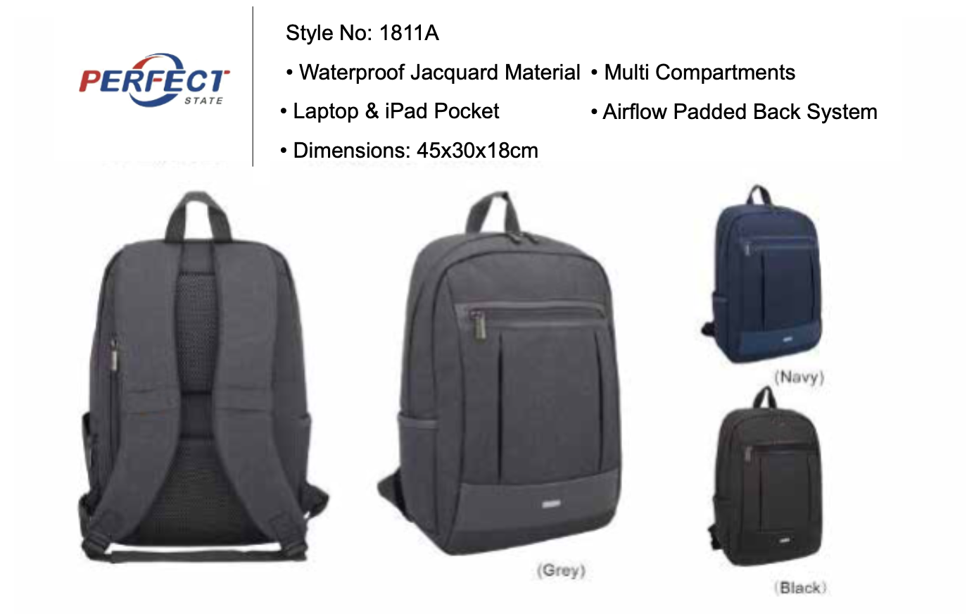 laptop backpack with logo wholesale from china