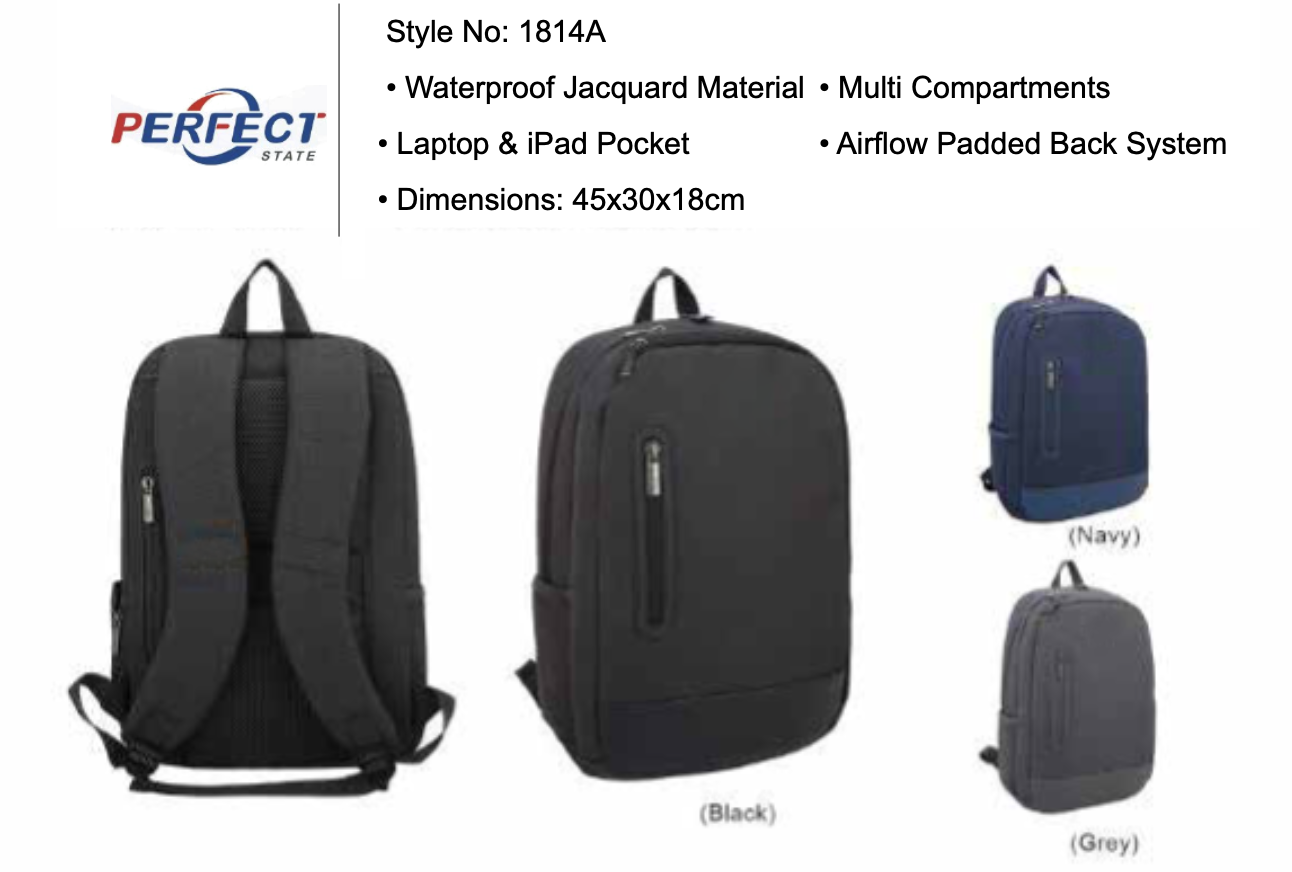 laptop backpack with logo wholesale from china