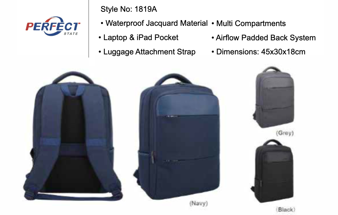 laptop backpack with logo wholesale from china