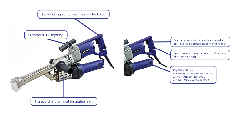 Weldy Booster EX3 Plus Extrusion Welders 802.930