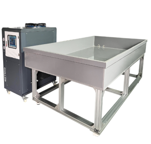 Wet leakage current test system of photovoltaic module