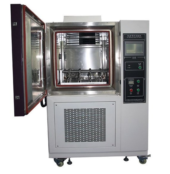 Leather low temperature flexing tester for footwear materials