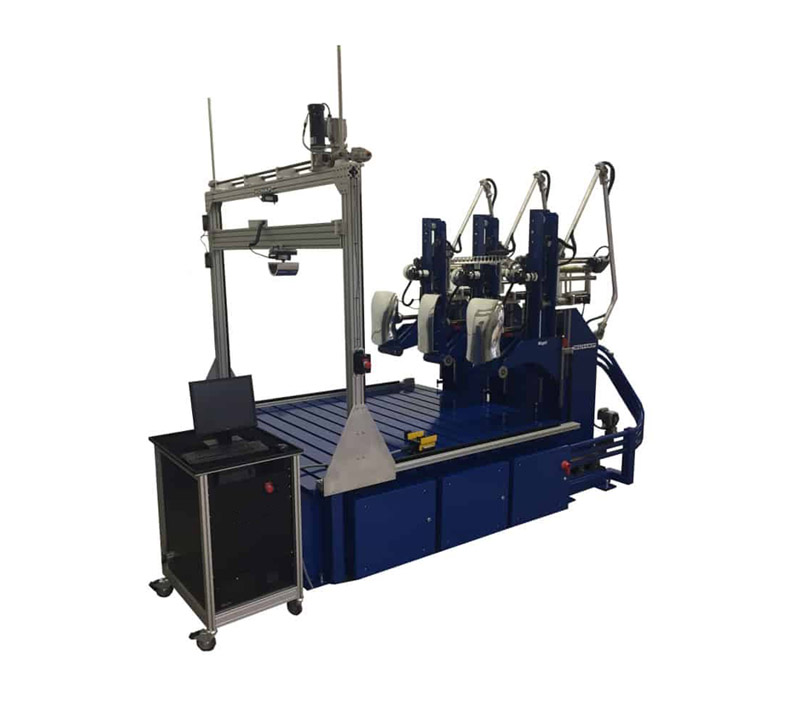 Seat headrest Impact Test Rig